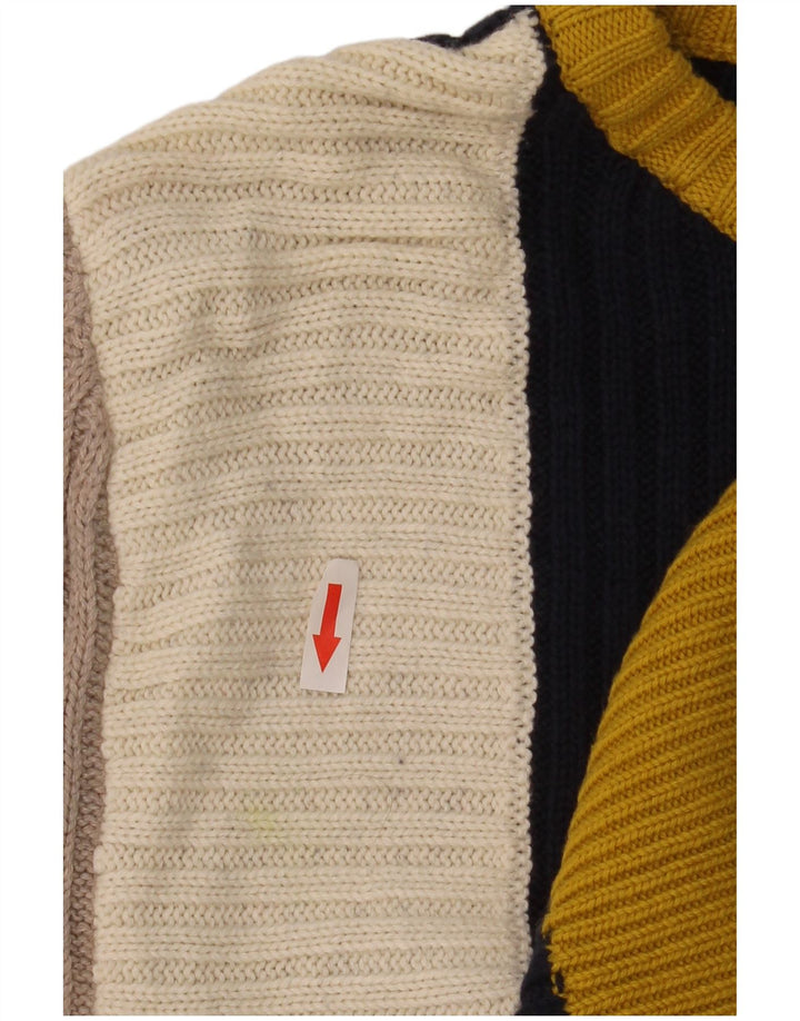 Maglione maglione girocollo da donna Marks & Spencer UK 14 medio multicolore