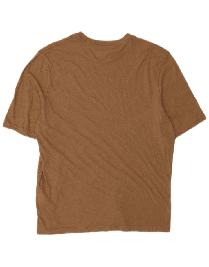 T-shirt da uomo J. Crew Top in cotone screziato beige medio