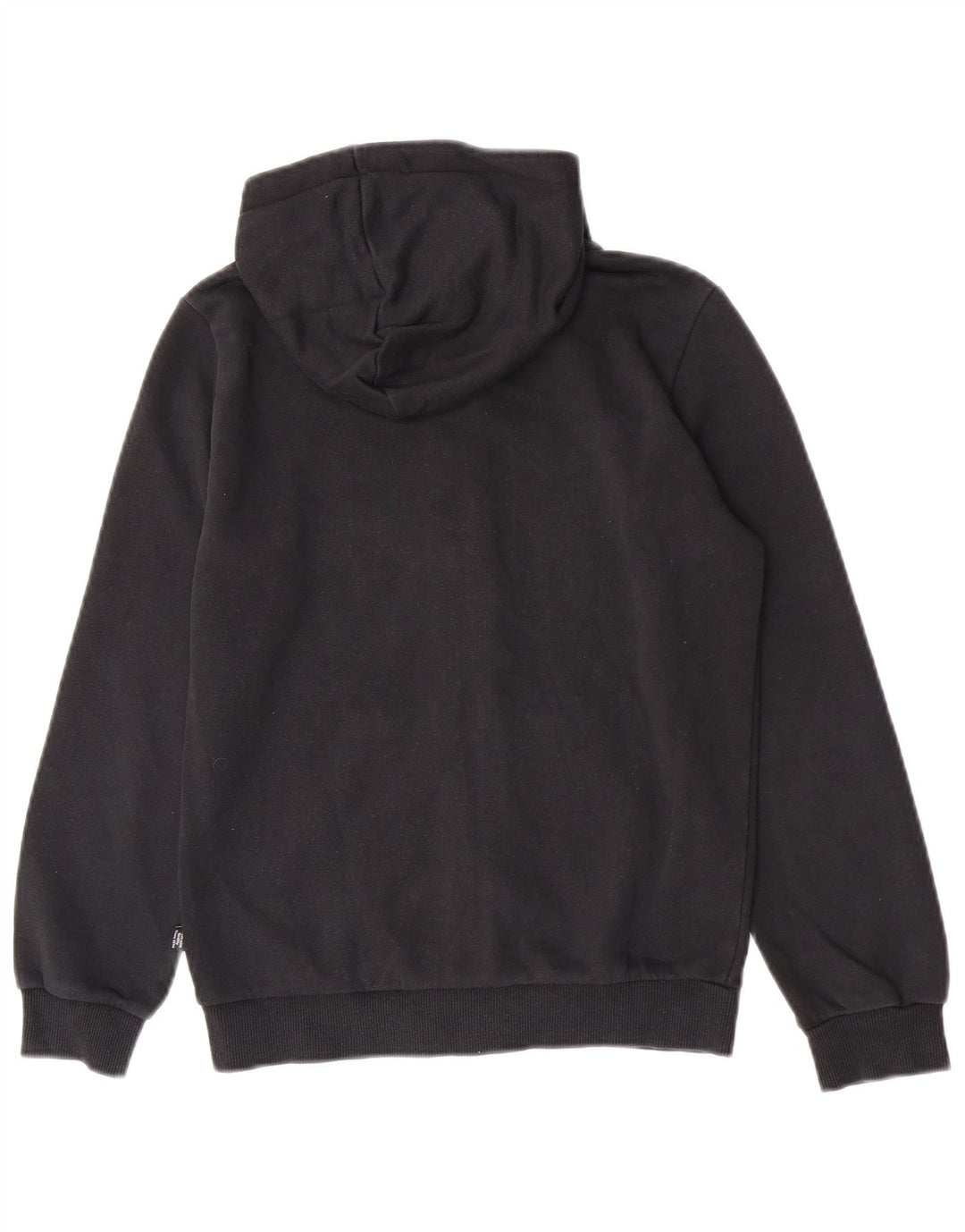 Felpa con cappuccio e zip grafica da ragazzo Puma 11-12 anni nera