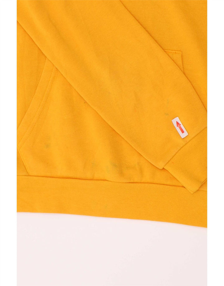 Maglione con cappuccio grafico da ragazzo Champion 9-10 anni giallo medio