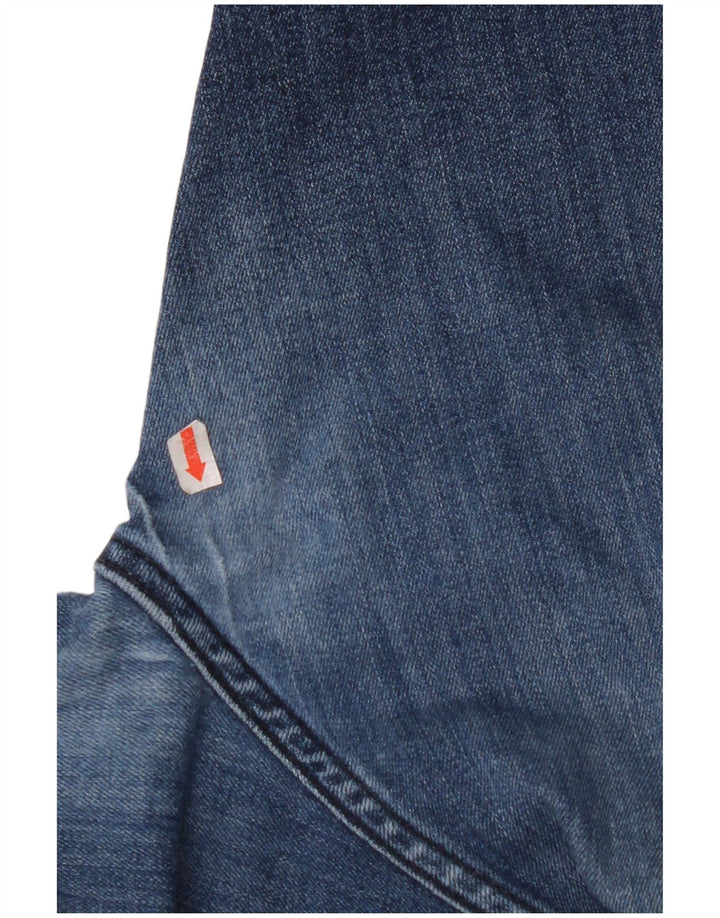 LEVI'S Jeans da uomo 502 affusolati W34 L32 in cotone blu
