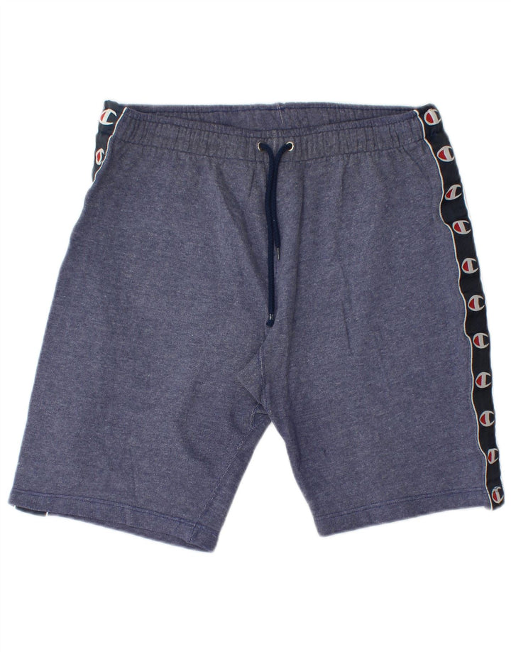 Pantaloncini sportivi grafici da uomo Champion Small Blue Colourblock