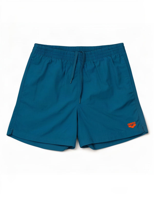 Pantaloncini da bagno da uomo Arena grandi in nylon blu