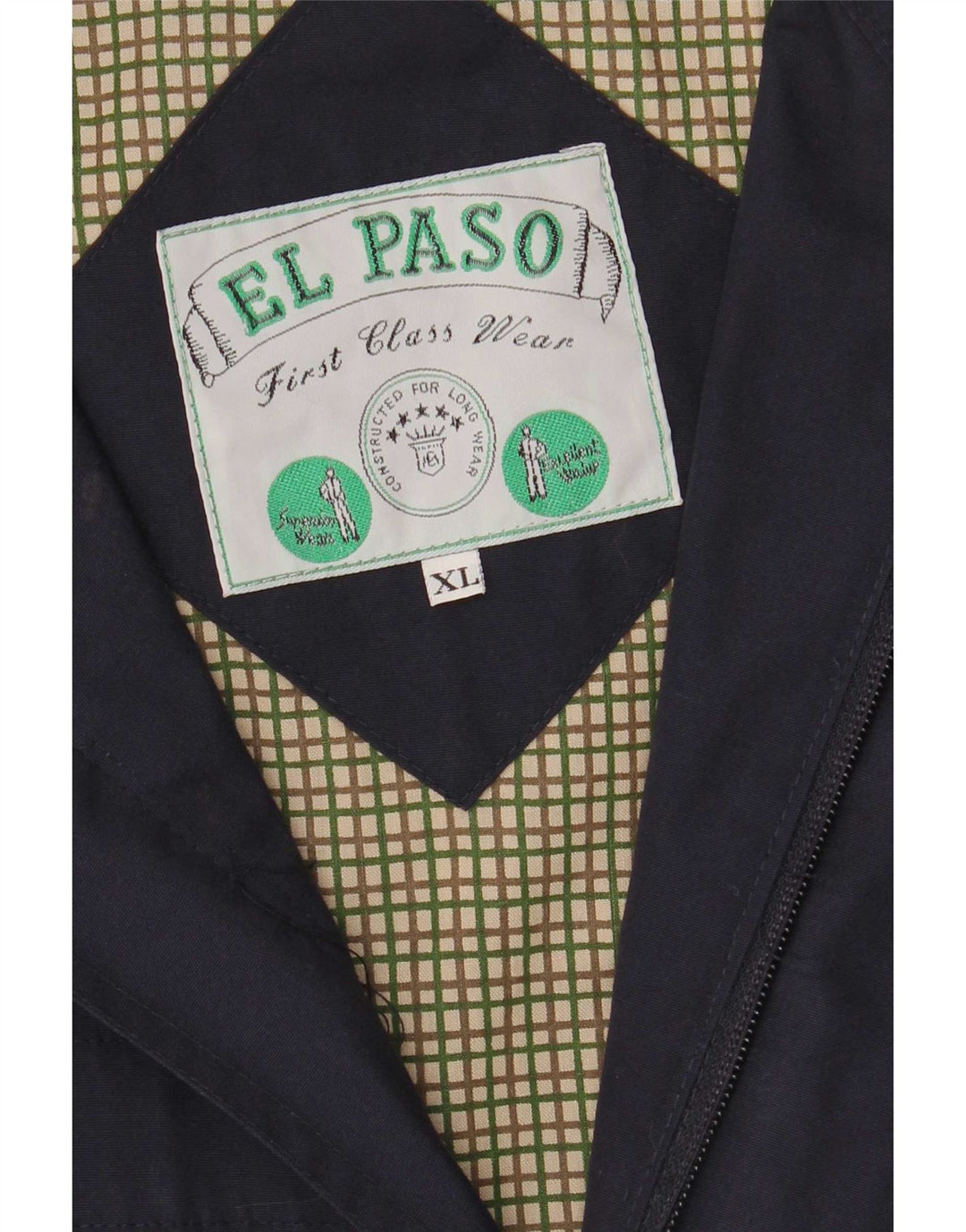 Giubbotto bomber da uomo El Paso UK 42 XL Blu Navy