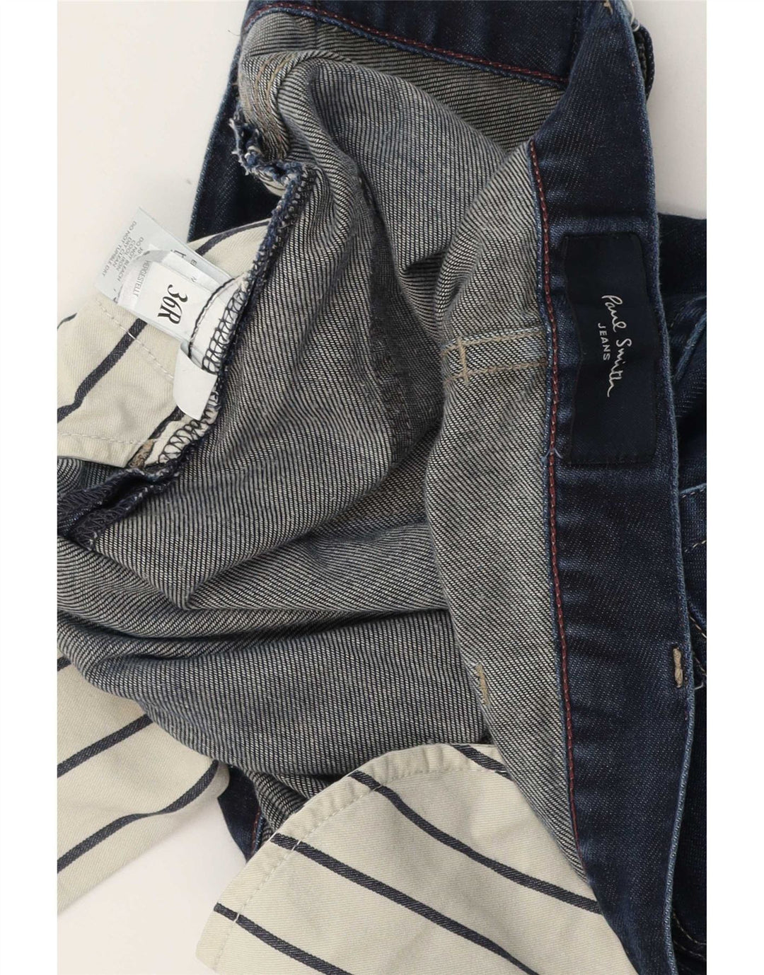 Jeans slim da uomo Paul Smith W36 L30 cotone blu navy