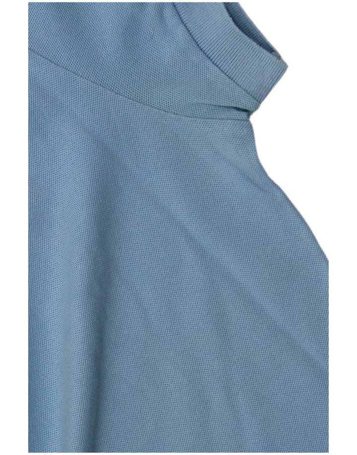 Polo da donna Lacoste taglia 44 grande in cotone blu