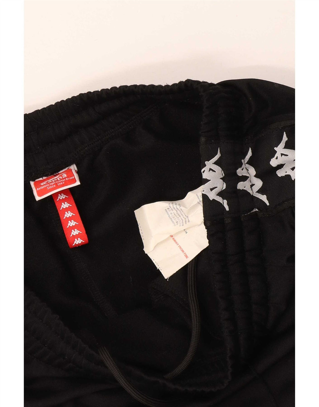 Pantaloni da tuta con grafica Kappa da donna Joggers UK 14 Medium Nero