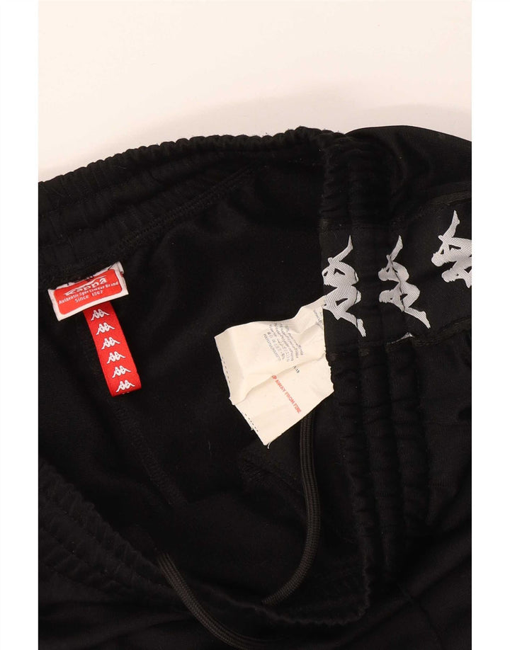 Pantaloni da tuta con grafica Kappa da donna Joggers UK 14 Medium Nero