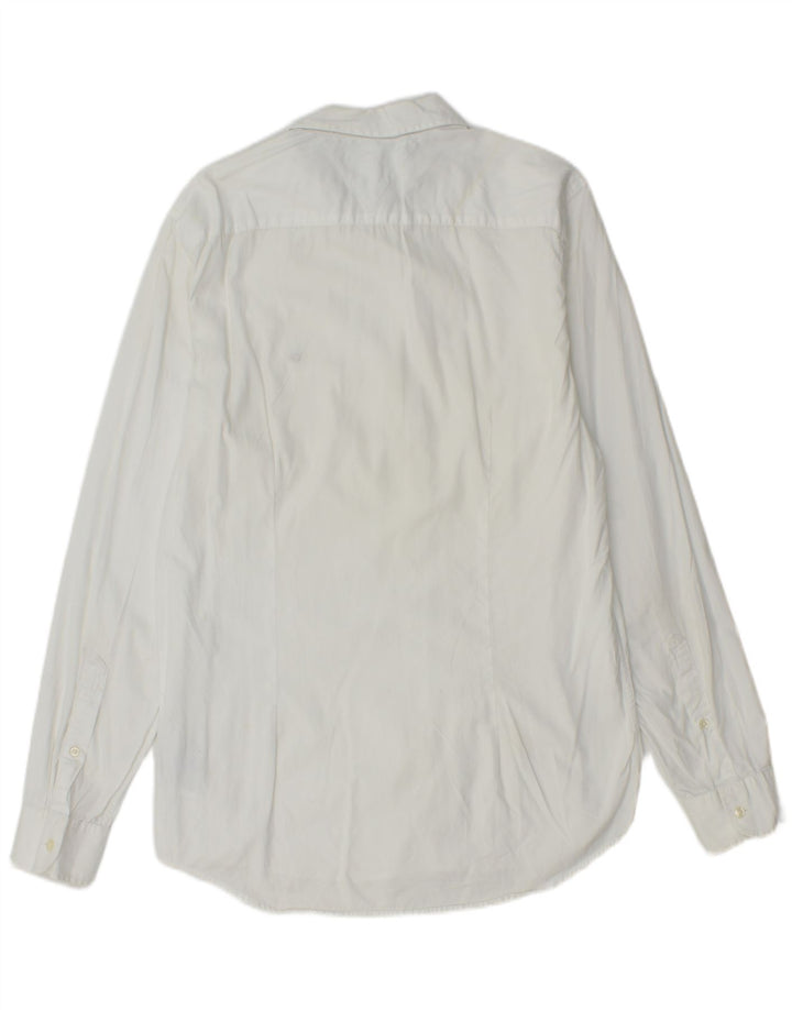 Camicia slim fit da uomo Tommy Hilfiger grande cotone bianco