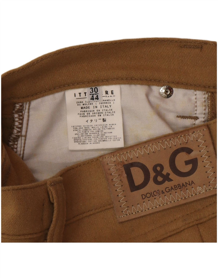 Gonna a tubino da donna Dolce & Gabbana IT 44 media W30 Beige Lana