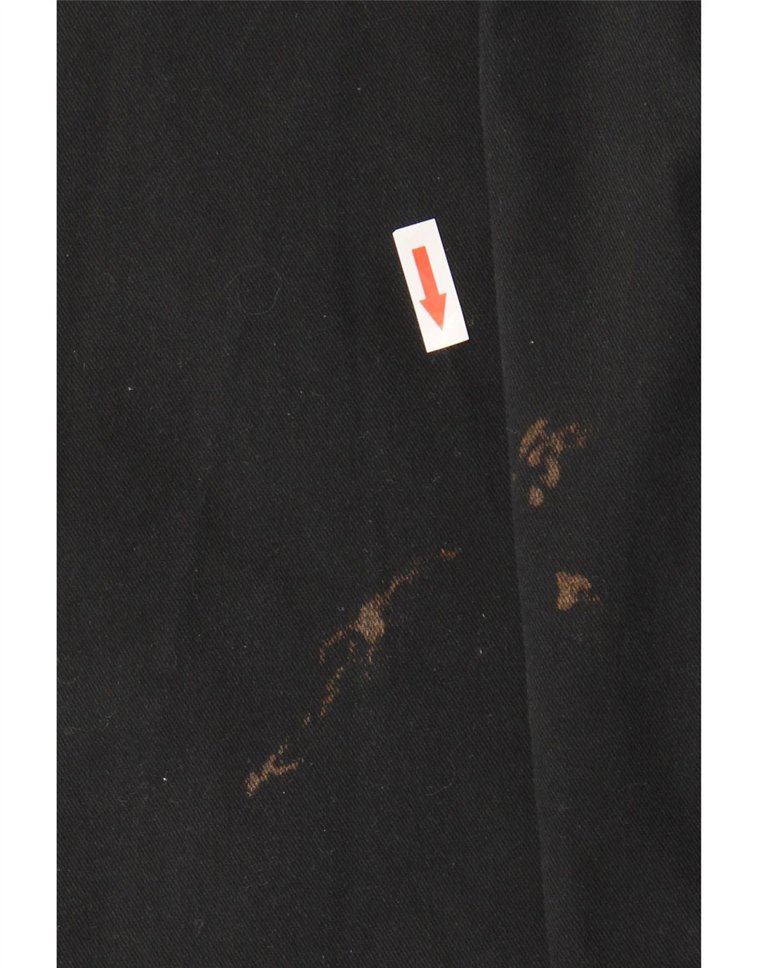 Pantaloni chino da donna Dickies a gamba larga W26 L28 poliestere nero