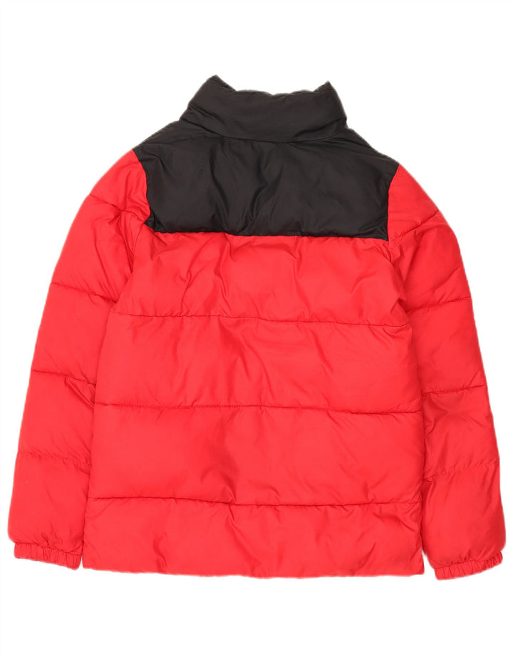 Giacca imbottita Columbia da ragazzo 14-15 anni Large in poliestere color block rosso