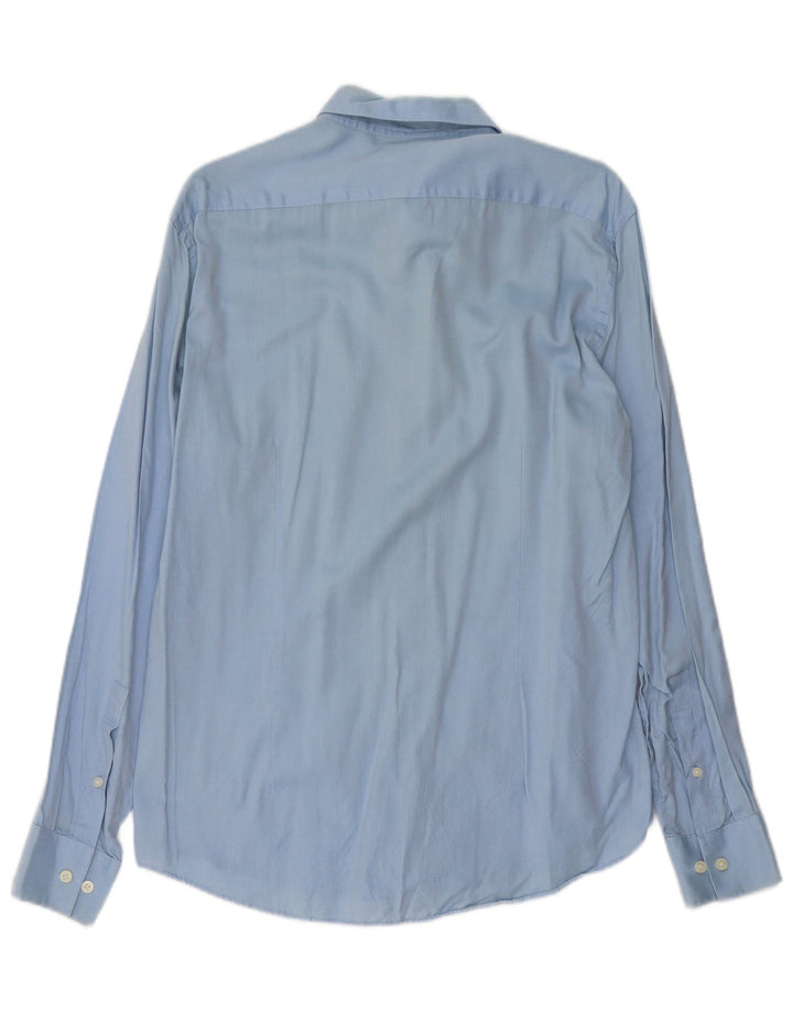 CALVIN KLEIN Camicia slim fit da uomo taglia 41 16 grande blu