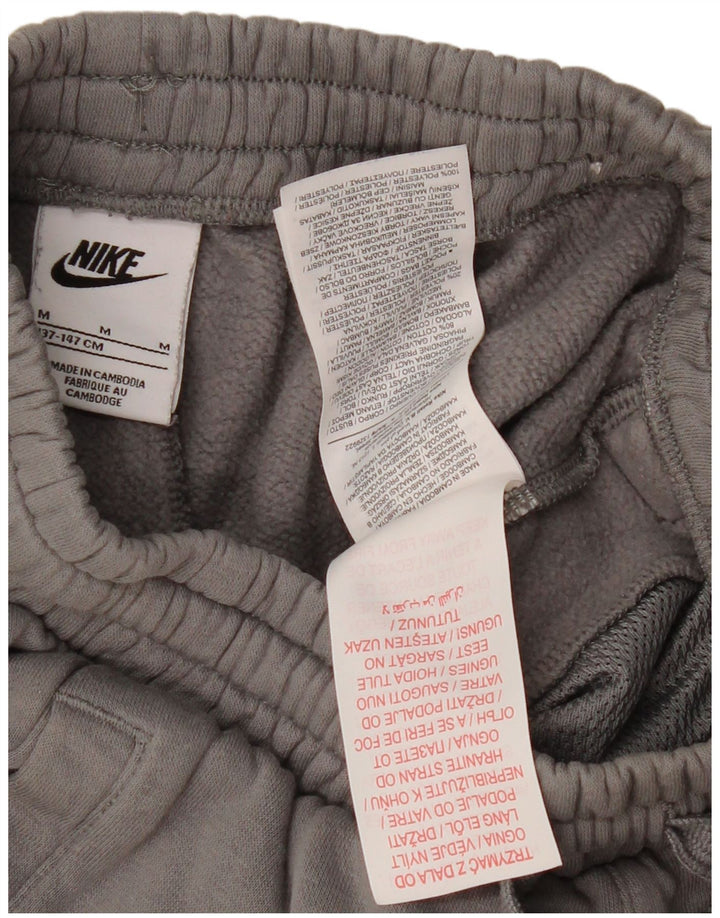 Pantaloncini sportivi NIKE da ragazzo 10-11 anni in cotone grigio