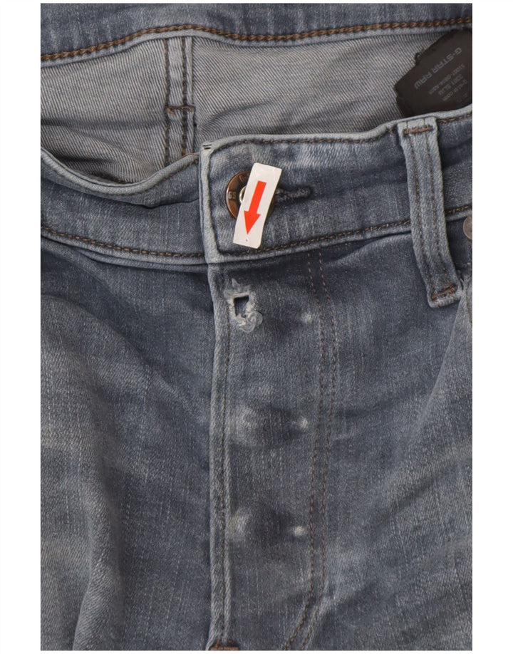 Jeans slim da uomo G-Star W34 L30 poliestere blu