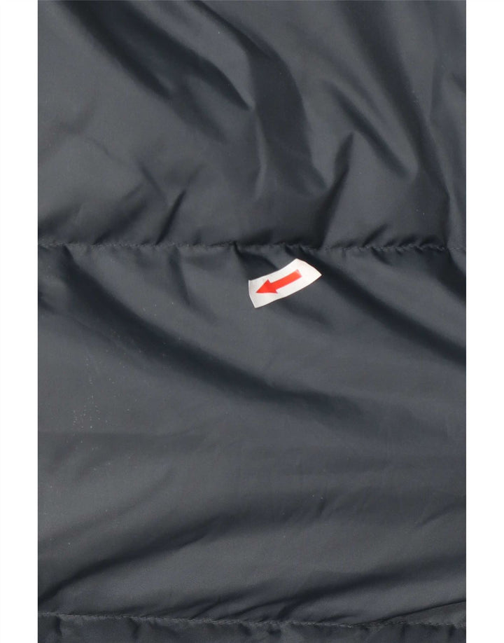 Cappotto imbottito con cappuccio da uomo Diadora UK 40 Large Blu Navy in poliammide