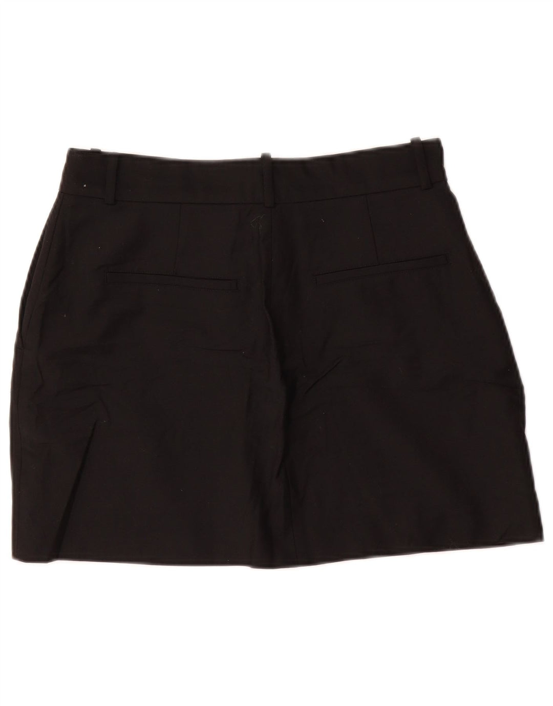 Minigonna ZARA da donna media W28 poliestere nero