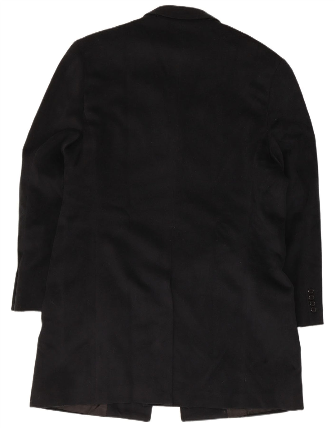 Soprabito vintage da uomo IT 54 2XL Lana nera