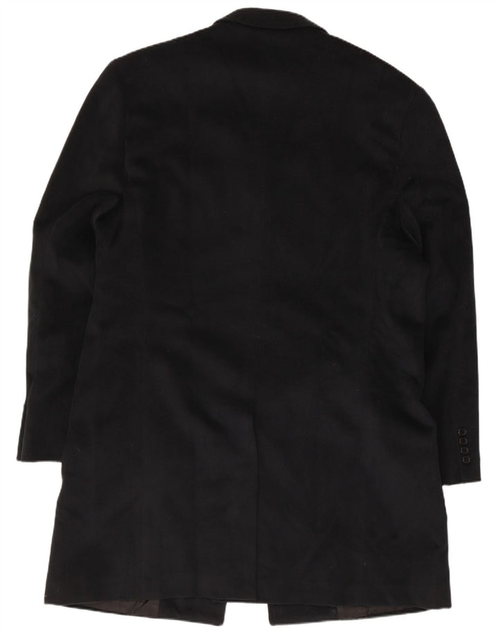 Soprabito vintage da uomo IT 54 2XL Lana nera