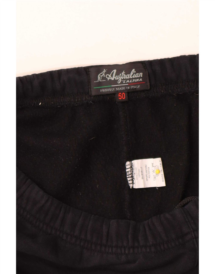AUSTRALIAN L'ALPINA Uomo IT 50 Large Nero Cotone