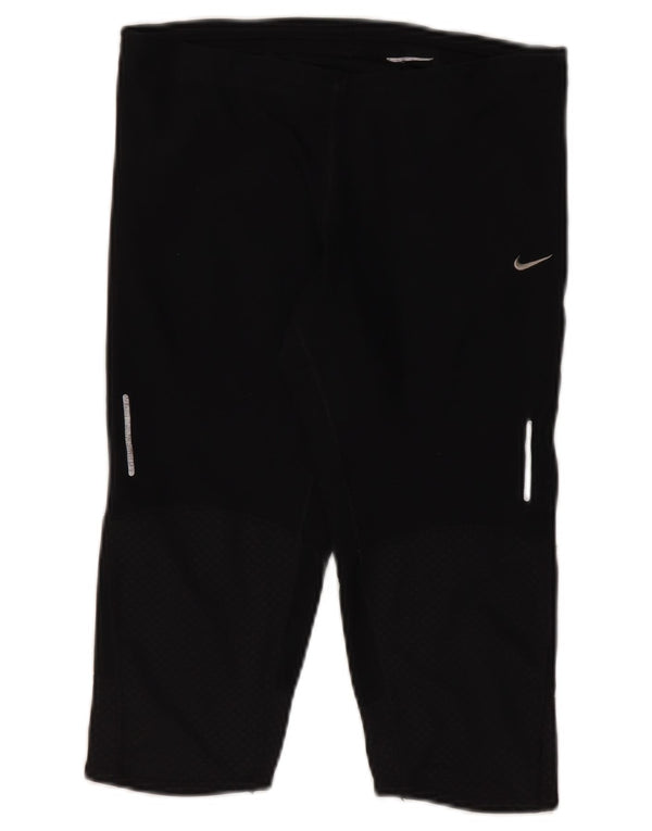 Leggings Nike Dri Fit Capri da donna UK 14 medio nero sportivo