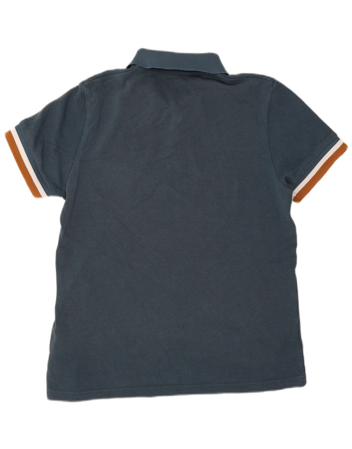 Polo da uomo Ben Sherman grande in cotone blu