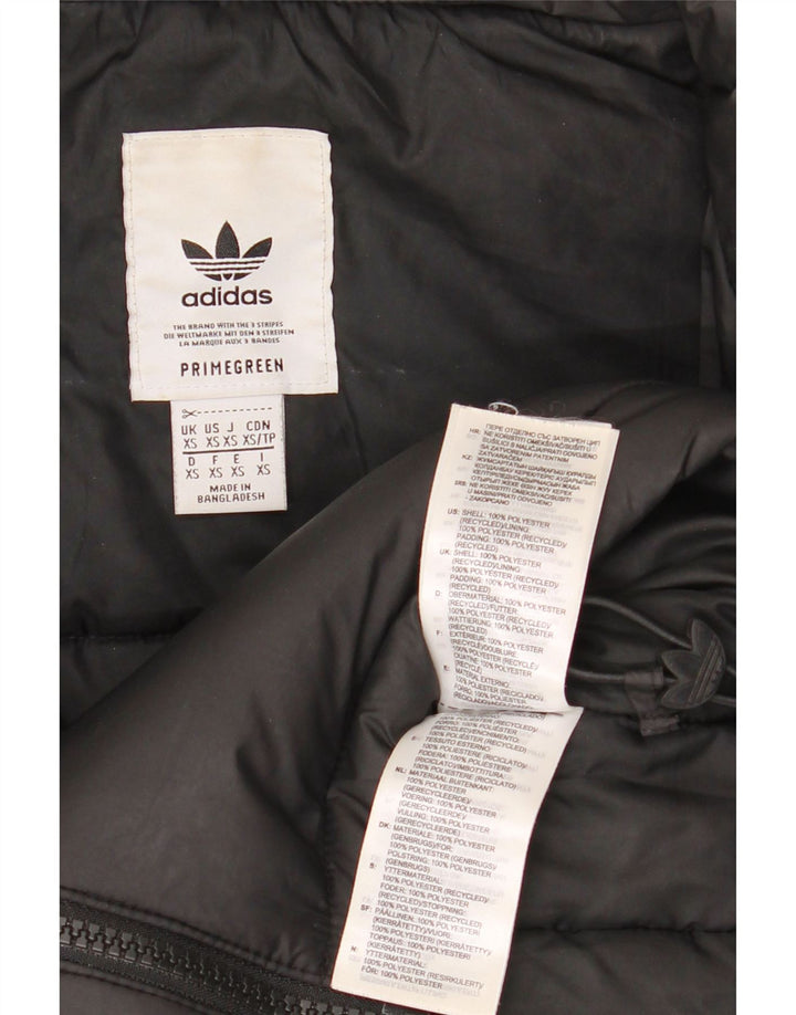 Giacca imbottita da uomo vestibilità ampia Adidas UK 34 XS poliestere nero