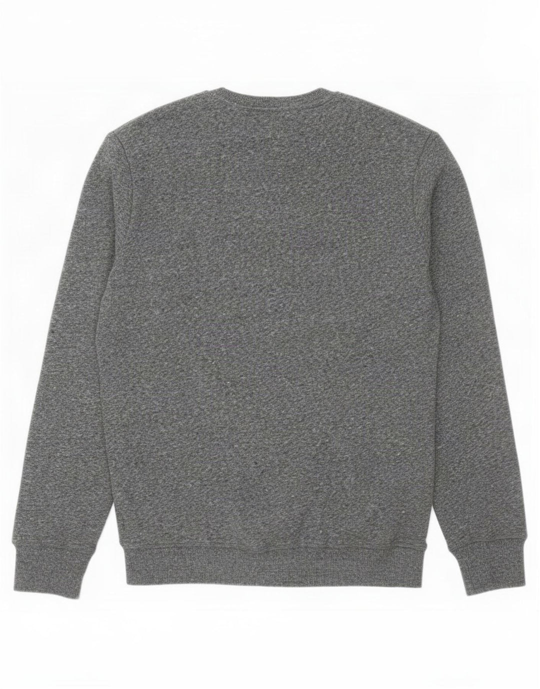 Felpa da uomo Superdry Maglione grande cotone chiazzato grigio