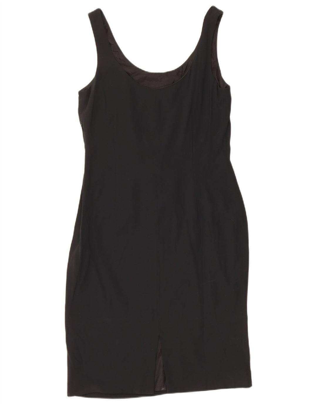 Abito Tubino Smanicato Donna Seventy IT 40 Small Nero in Viscosa