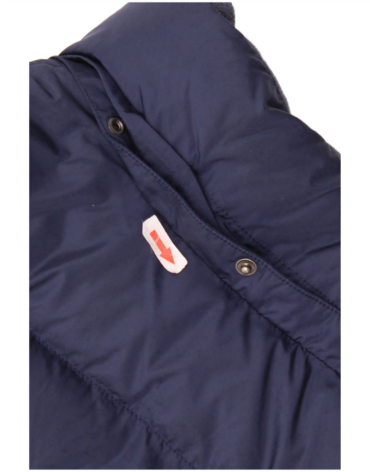 Giacca imbottita da uomo Tommy Hilfiger UK 38 nylon blu navy medio