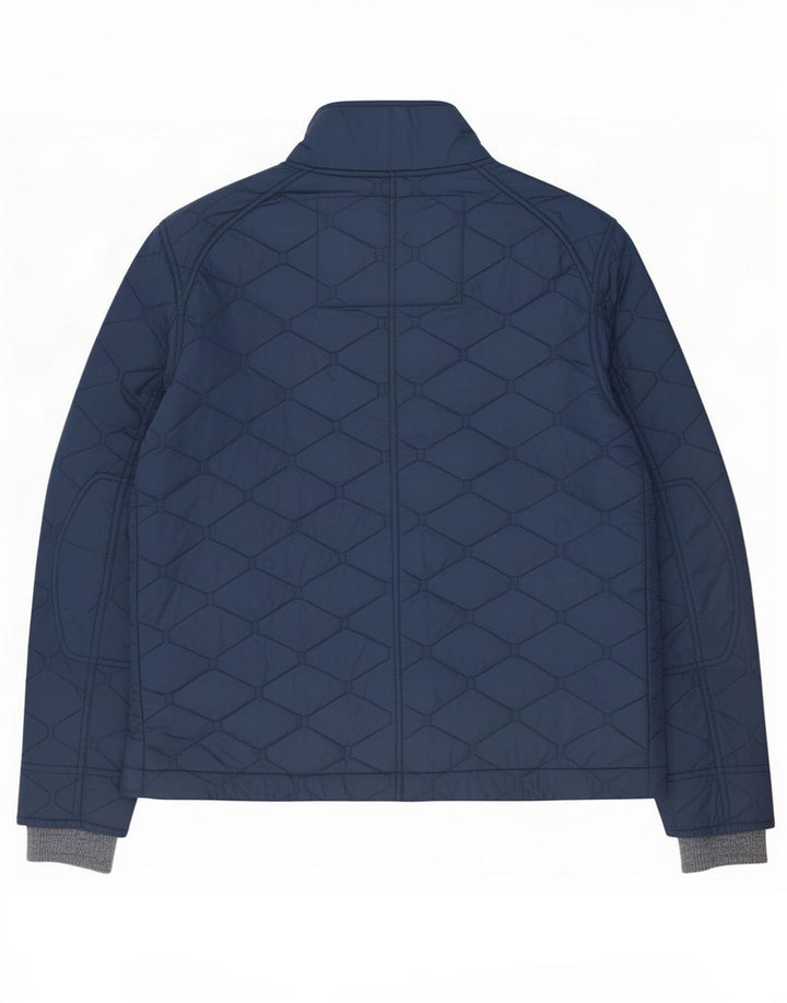 Giacca trapuntata da uomo Superdry UK 44 2XL Nylon blu navy