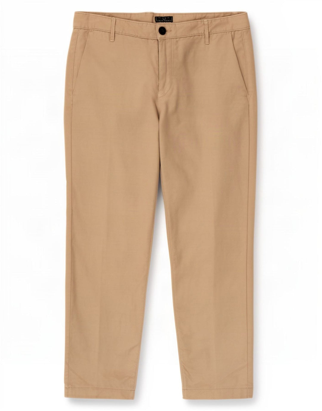 Pantaloni cropped da donna Fred Perry W31 L25 cotone beige