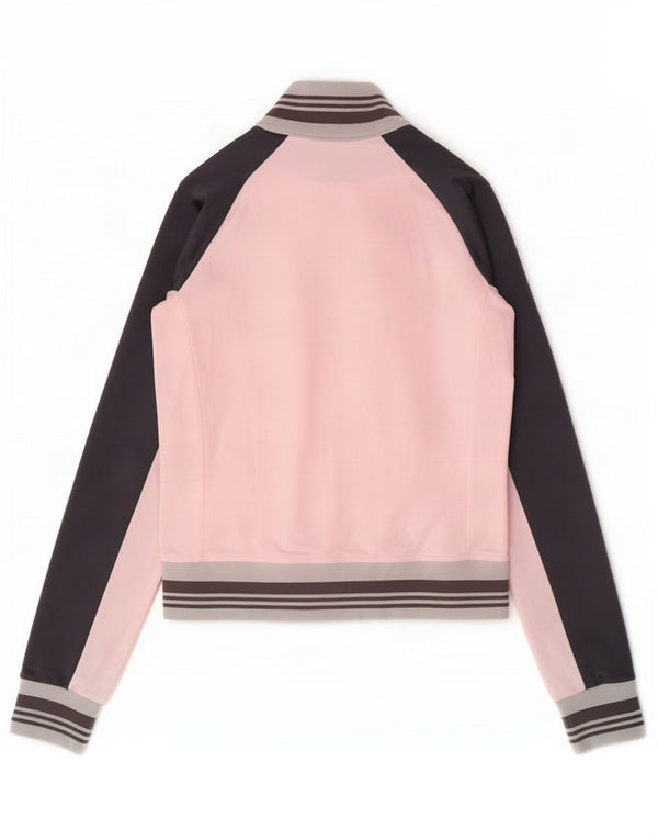 Giacca da tuta grafica da donna Champion UK 12 Colorblock rosa medio