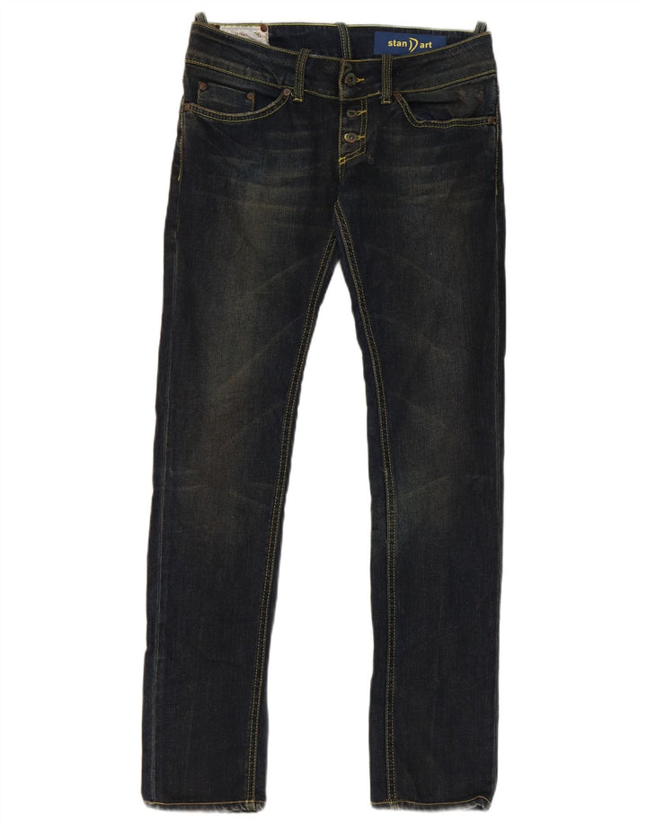 Jeans slim da donna Dondup W30 L30 cotone blu navy