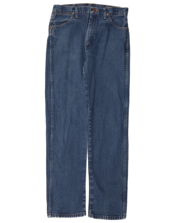 Jeans dritti da uomo Wrangler W32 L34 cotone blu