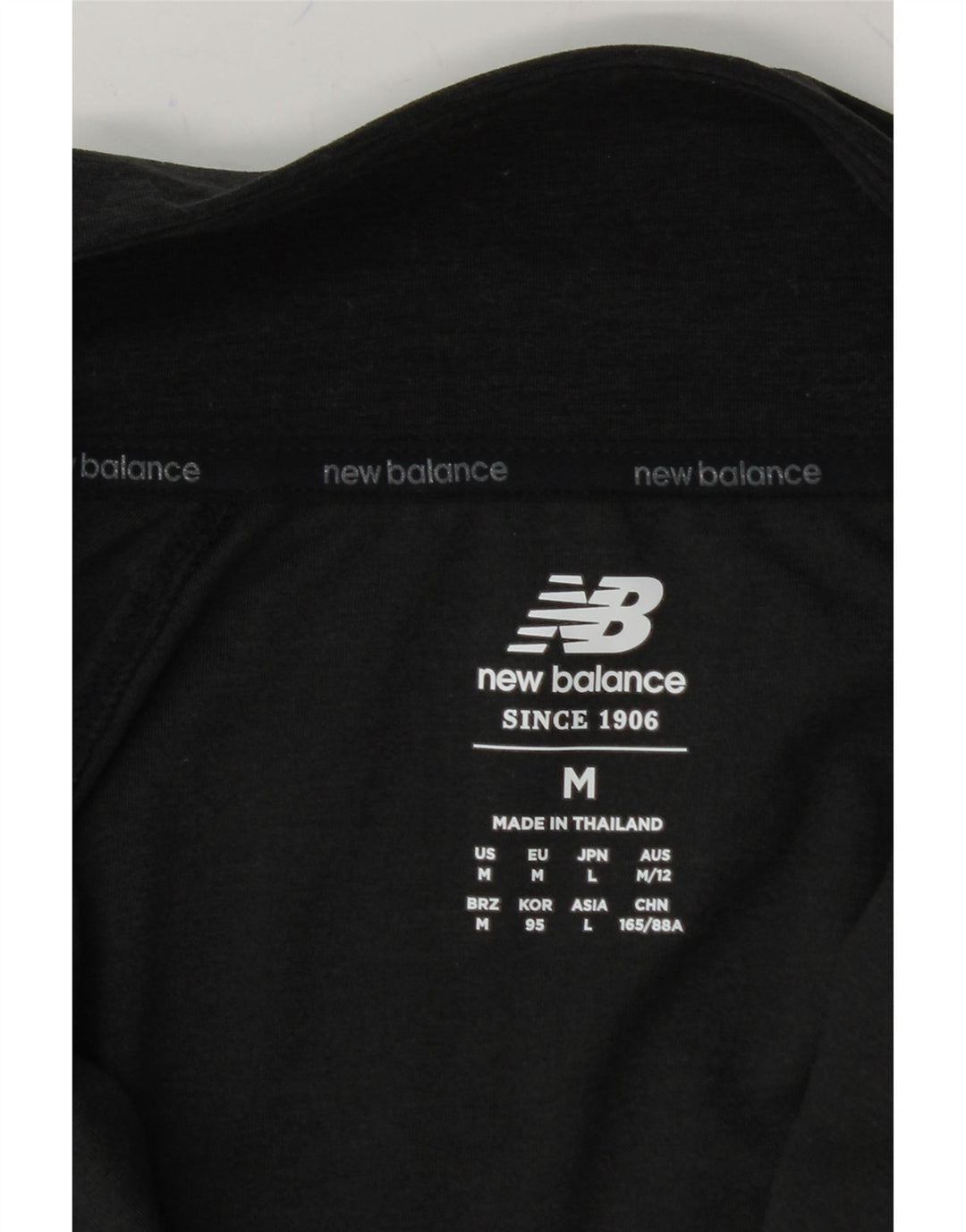 NEW BALANCE Womens Zip Neck Pullover Tracksuit Top UK 14 Medium Grey Vintage New Balance and Second-Hand New Balance from Messina Hembry 