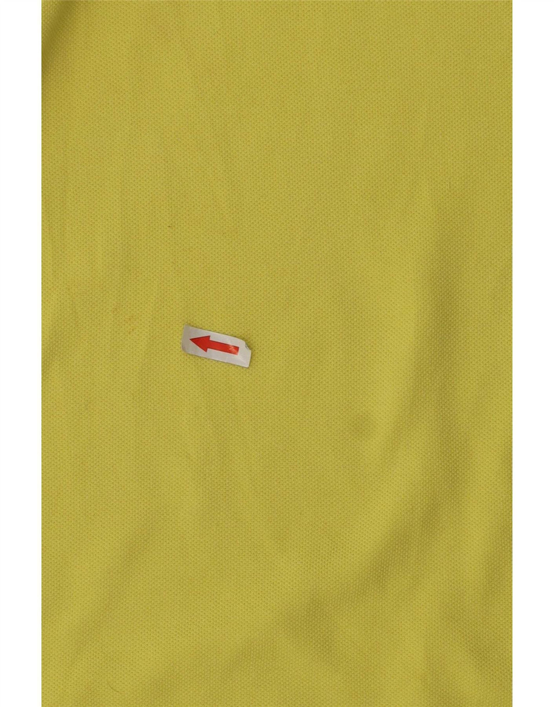 Polo Uomo Benetton XL Cotone Giallo