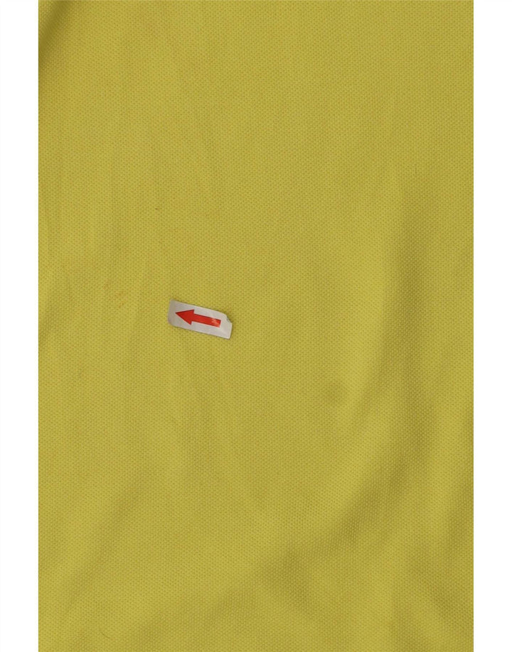 Polo Uomo Benetton XL Cotone Giallo