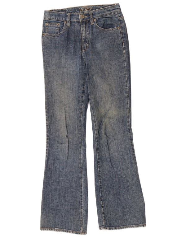 HOBBS Womens Bootcut Jeans UK 8 Small W28 L31 Blue Cotton