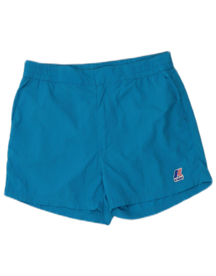 Pantaloncini da bagno da donna K-WAY piccoli W29 blu in poliammide