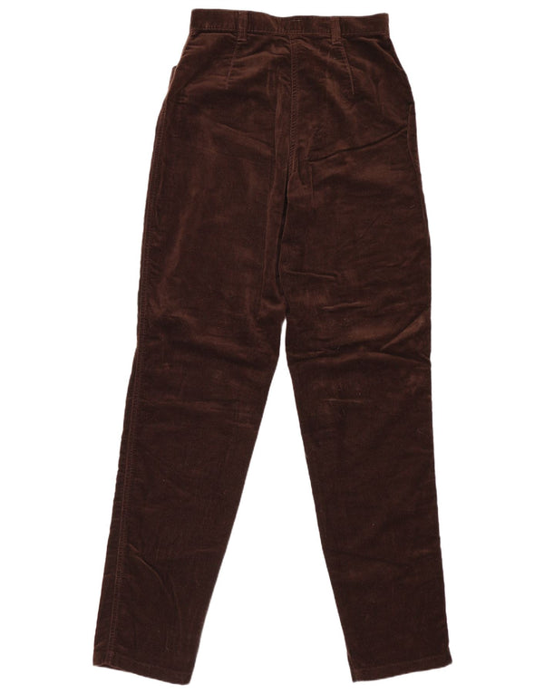 Pantaloni casual dritti da donna Calvin Klein W26 L32 Marrone