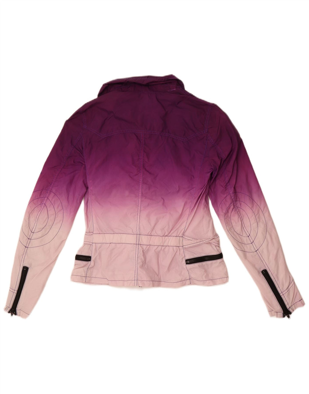 Giacca utility da donna Blauer UK 12 Poliammide color block viola medio