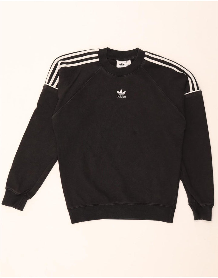 Felpa da uomo Adidas Jumper XS in cotone nero