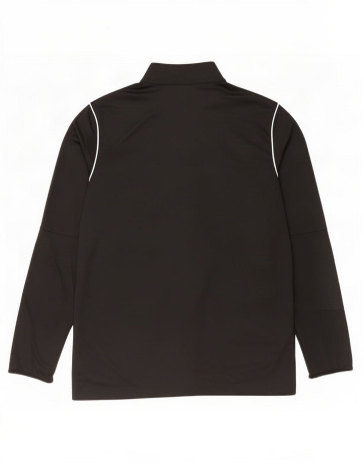 Giacca da ginnastica Nike Dri Fit Graphic da uomo, grande, in poliestere nero