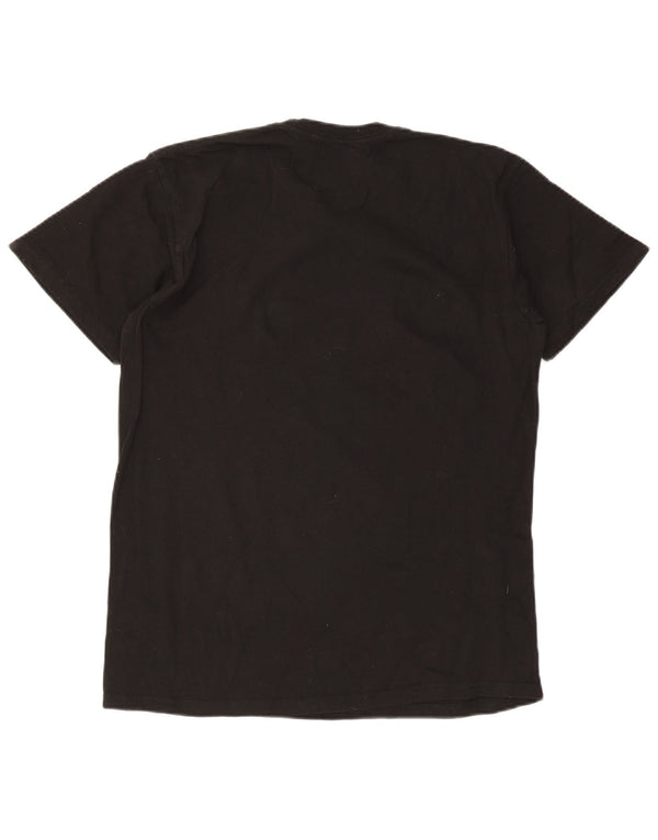 T-shirt grafica da uomo Hard Rock Cafe Malta Top grande in cotone nero
