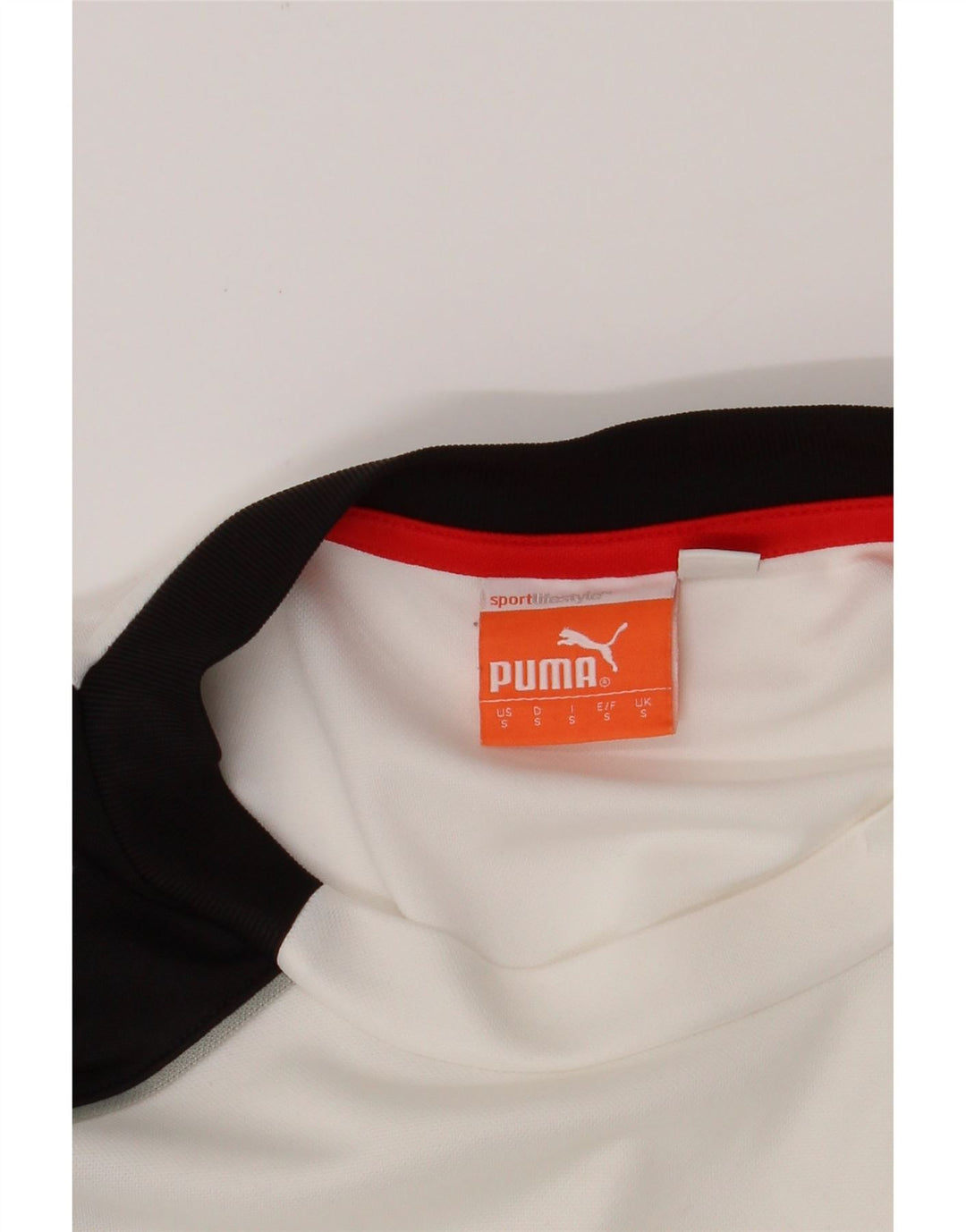 T-shirt grafica da uomo Puma Top Small White Colourblock