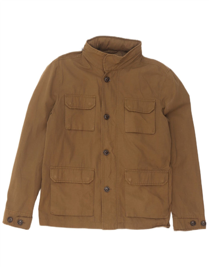 Giacca utility da uomo Zara UK 36 Small Poliestere kaki