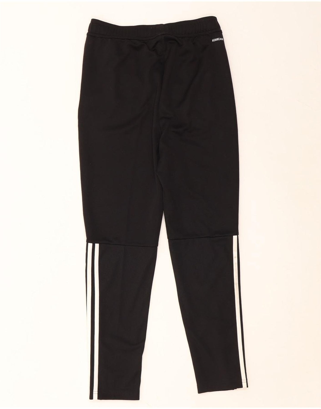 Pantaloni della tuta ADIDAS Aeroready da bambino 13-14 anni in poliestere nero