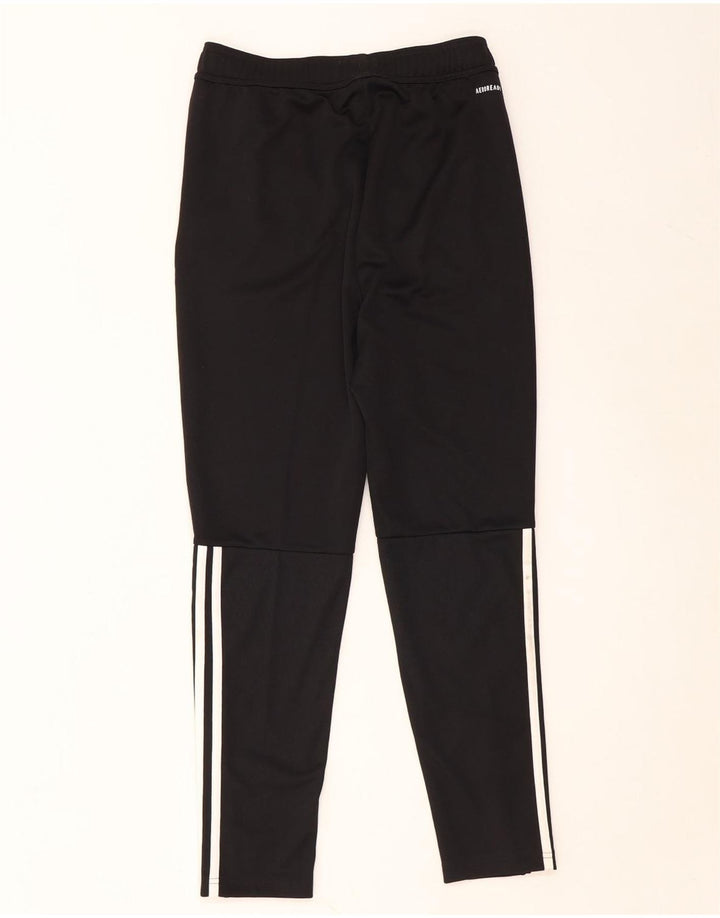 Pantaloni della tuta ADIDAS Aeroready da bambino 13-14 anni in poliestere nero