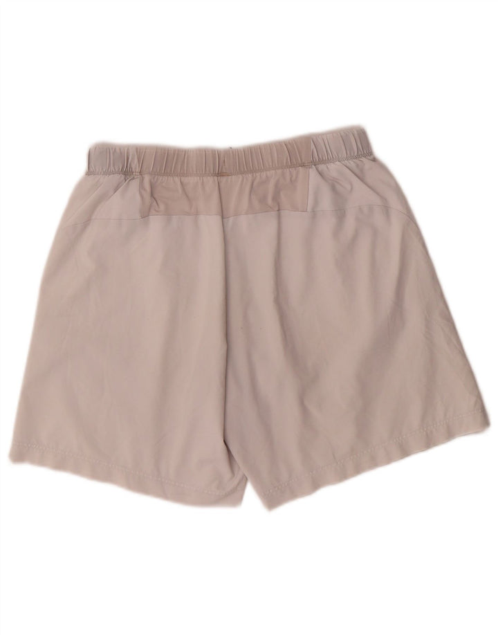 Pantaloncini sportivi da uomo Asics, poliestere bianco medio